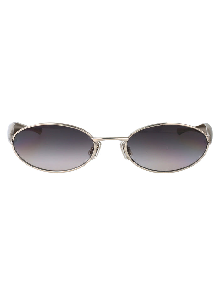 Bv1386s Silver-silver-grey Metal Sunglasses