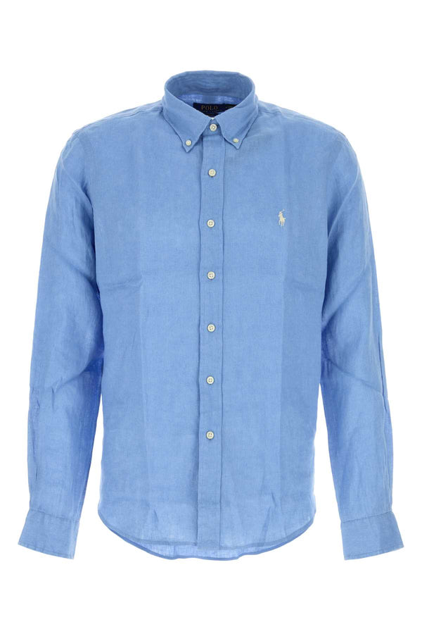 Polo Ralph Lauren Shirt 100% Linen shirt in blue