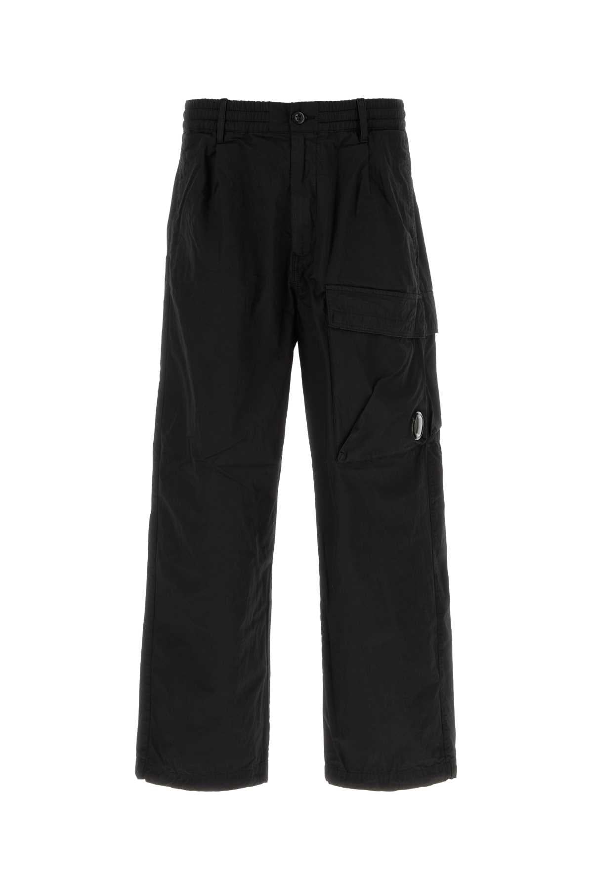 Black Exterior: Cotton Pantaloni