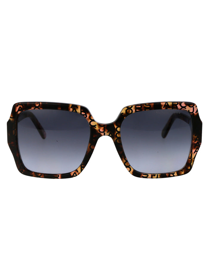 Marc 731-S H7p Pattern Havana Acetate Sunglasses