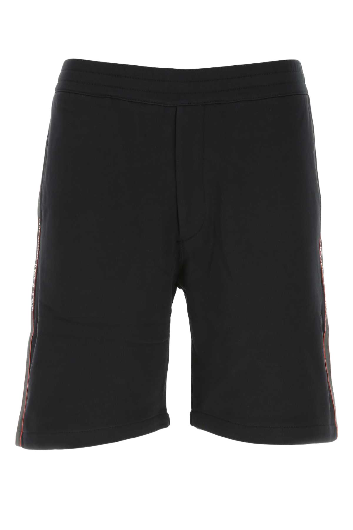 Black Cotton Bermuda Shorts 0901 Exterior