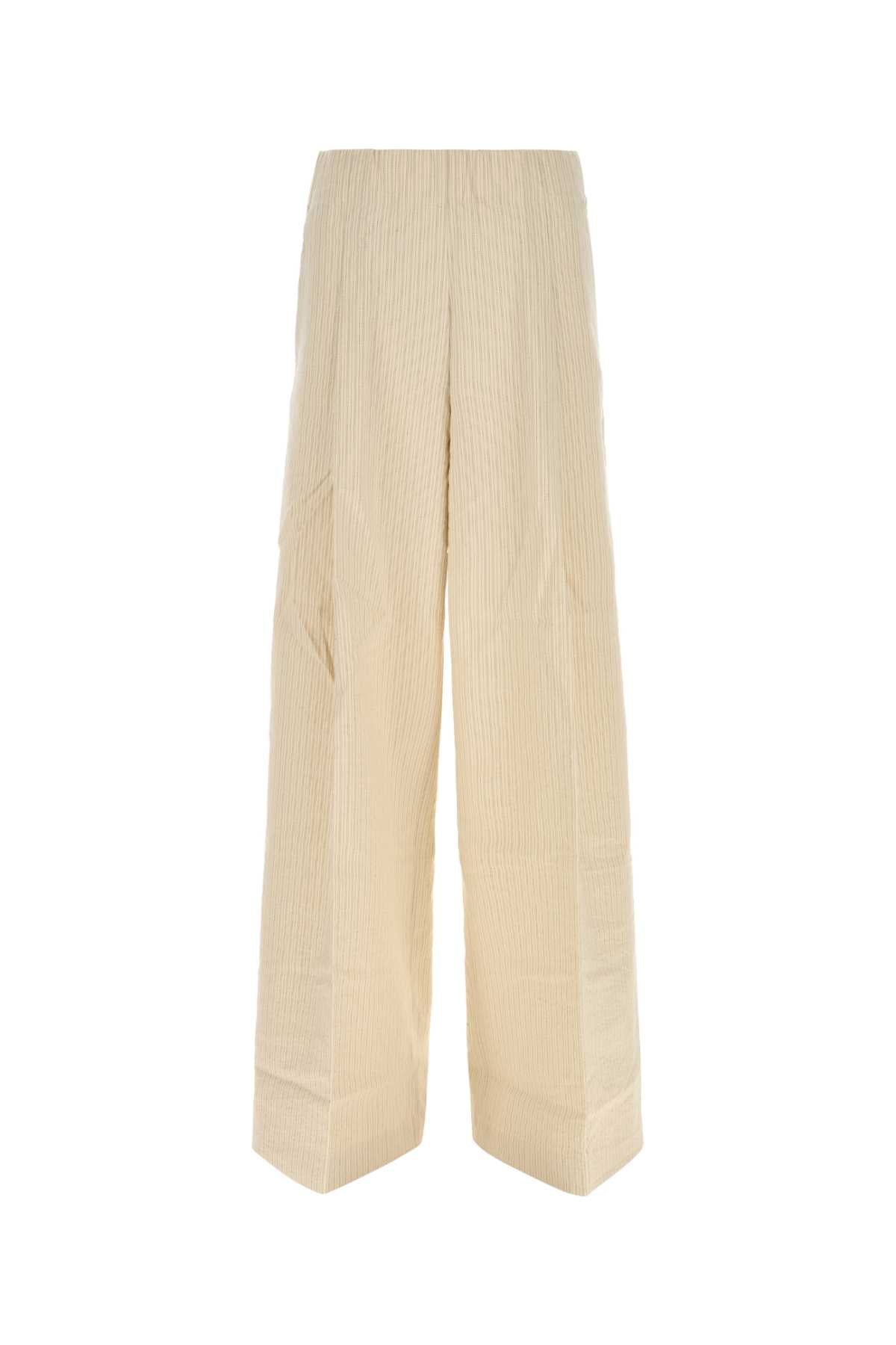 2610109093360 005 Ecru Exterior: Cotton Paper Pantaloni