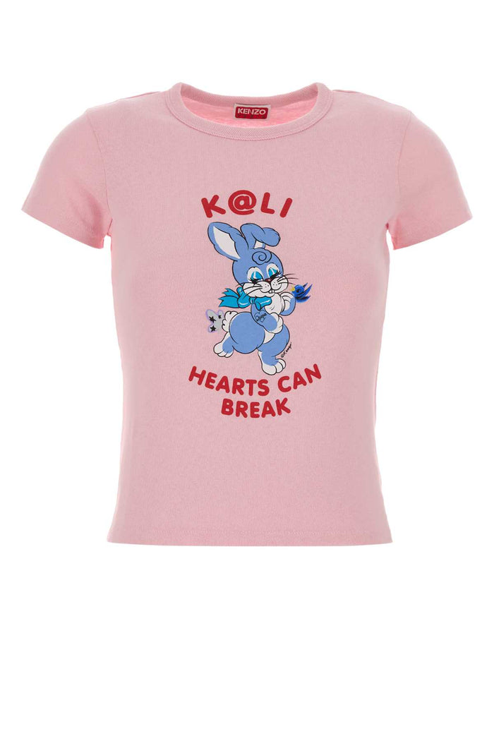 Flamingopink Exterior: Cotton T-shirt