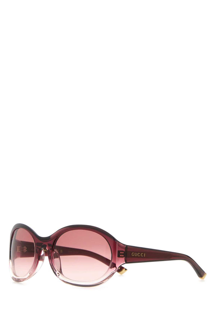 Burgundy Acetate Sunglasses Redburgundyred Exterior: Occhiali Da Sole