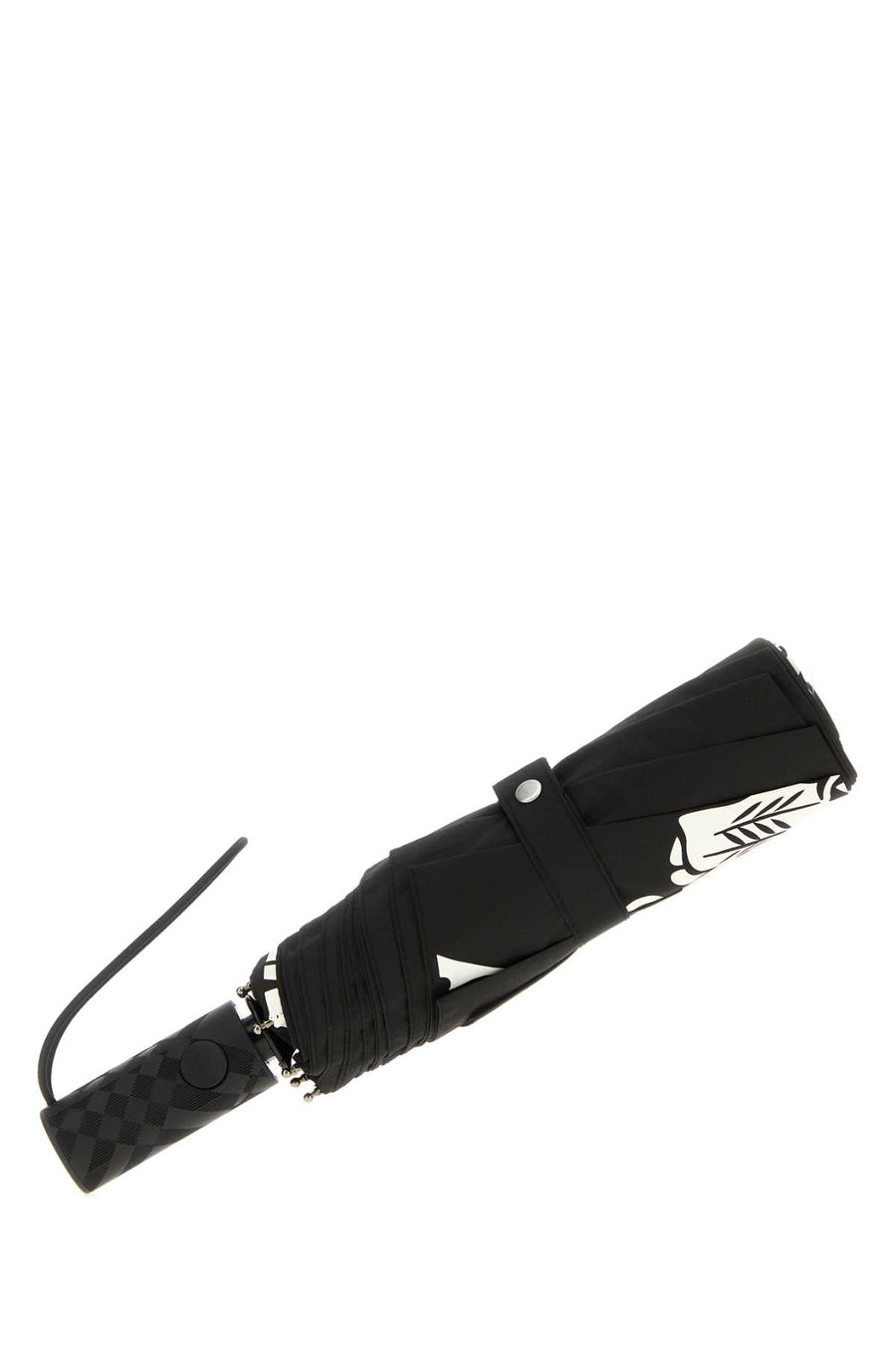 Burberry Folding 100% polyester exclusive of coating umbrella in black