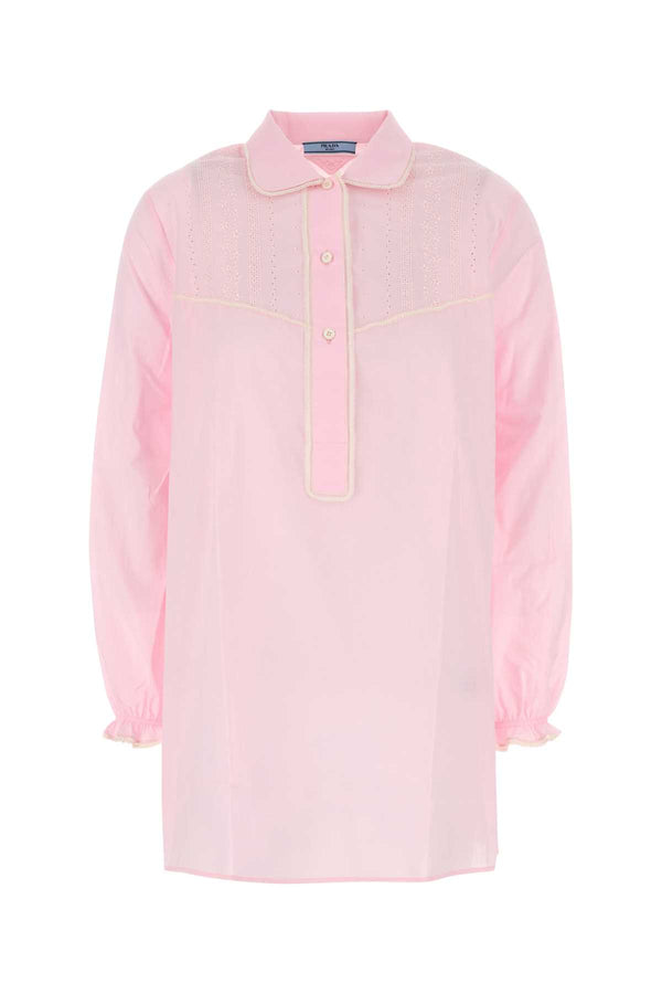 Prada 100% Cotton shirt in pink