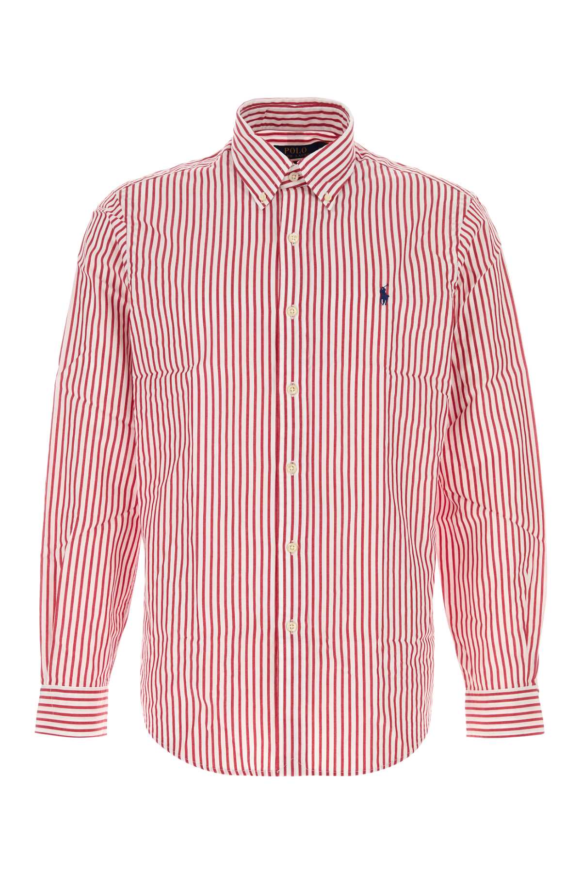 3249hwhitebristolred Exterior: Cotton Camicie