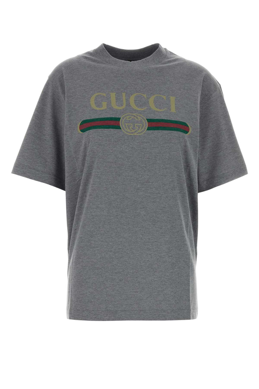 Gucci 80% Cotton 20% Silk t-shirt in gray