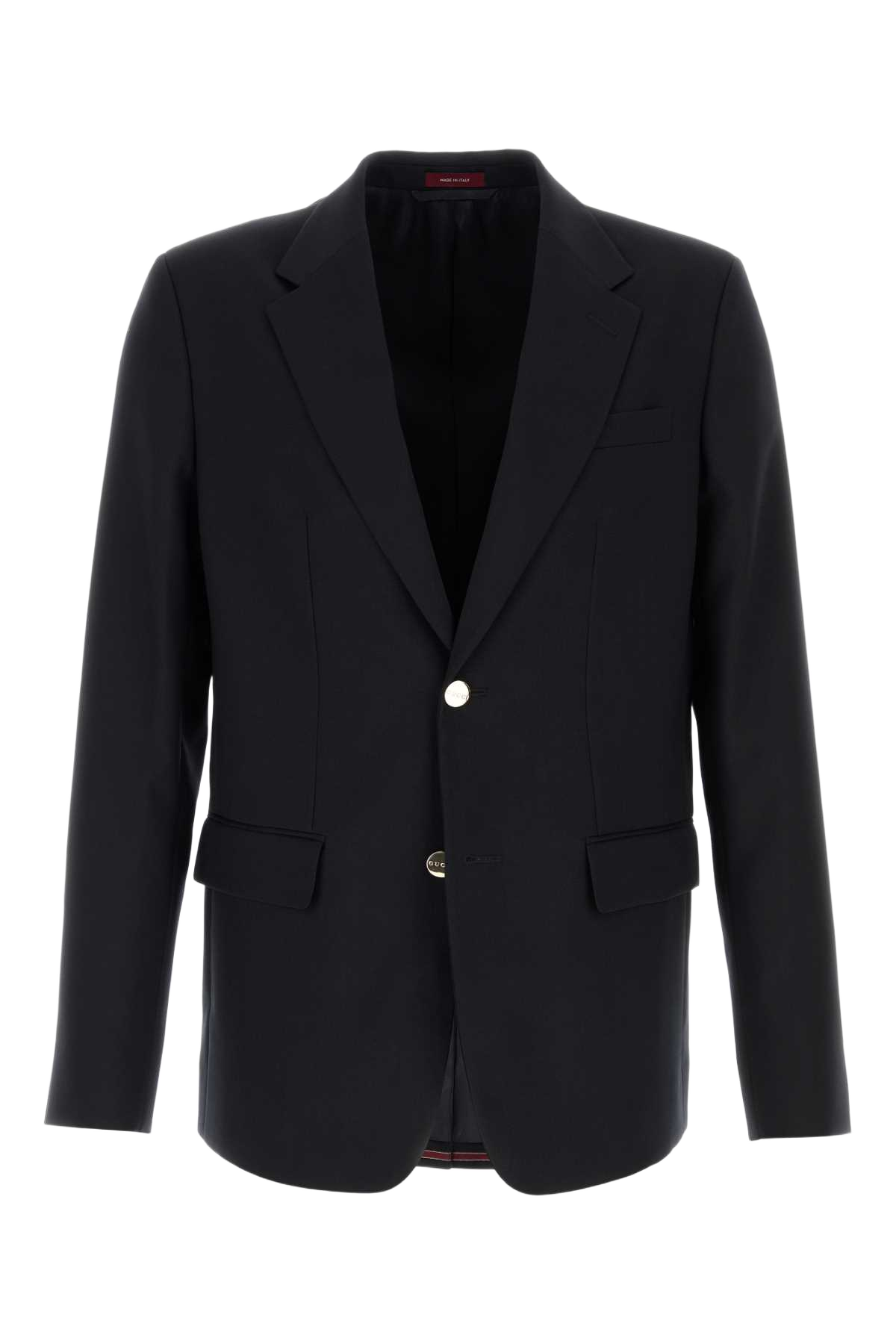 Midnight Blue Wool Blazer Bluered Giacche E Gilet