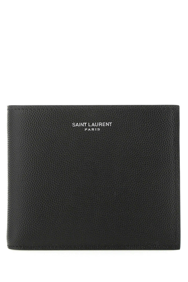 Saint Laurent Calf Skin wallet in black