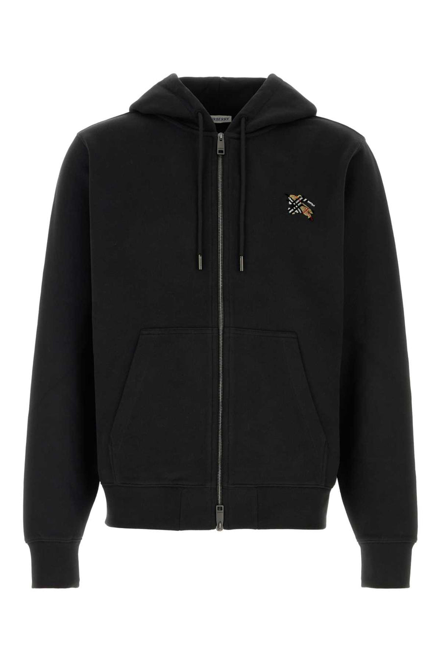Burberry 100% Cotton hoodie in black