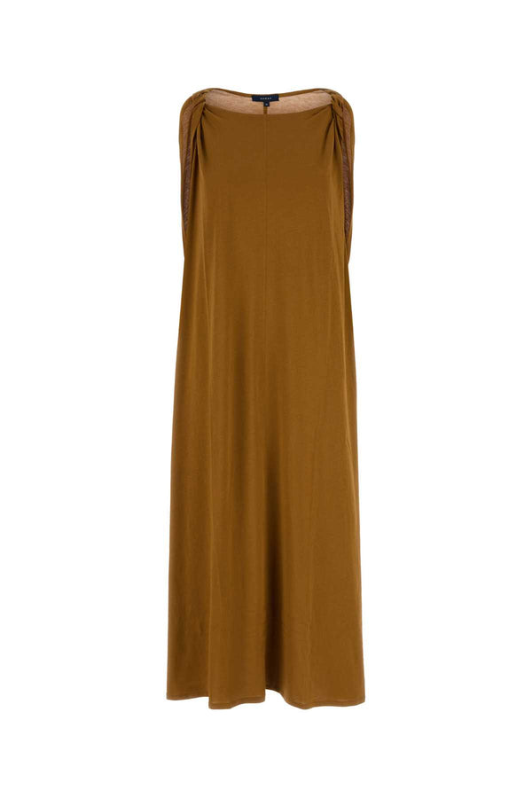 Soeur 100% Cotton dress in brown
