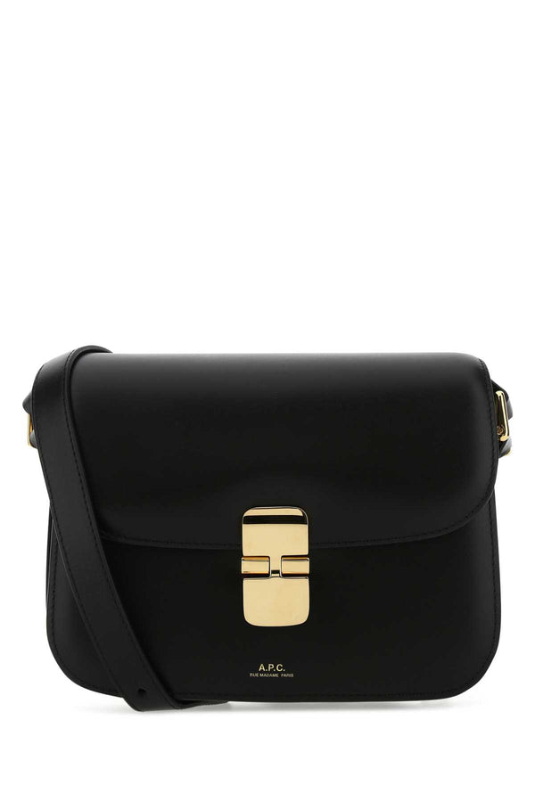 A.P.C. Grace 100% Vache crossbody bag in black