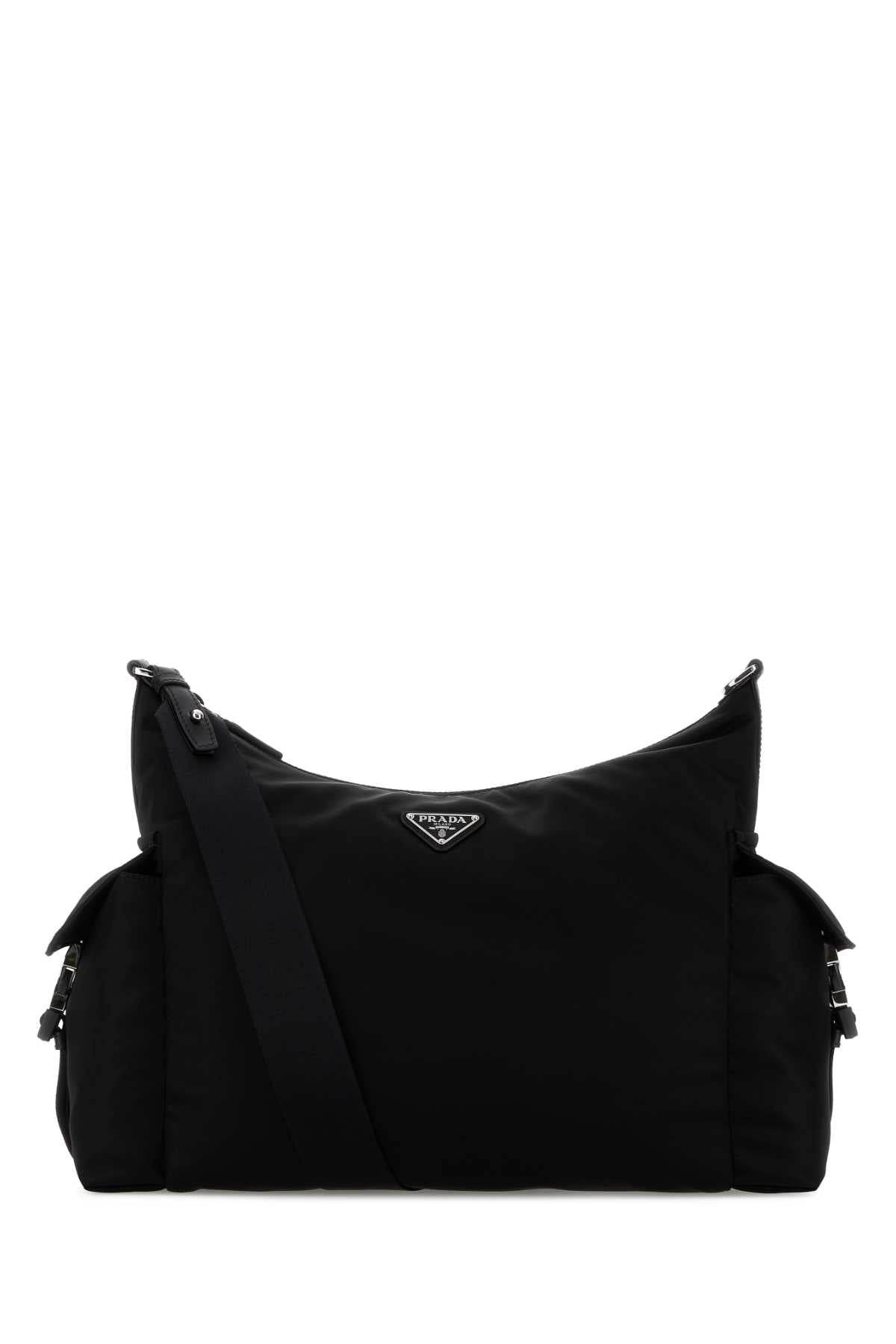 Black Re-Nylon Prada Explore Shopping Bag Nero Borse A Mano