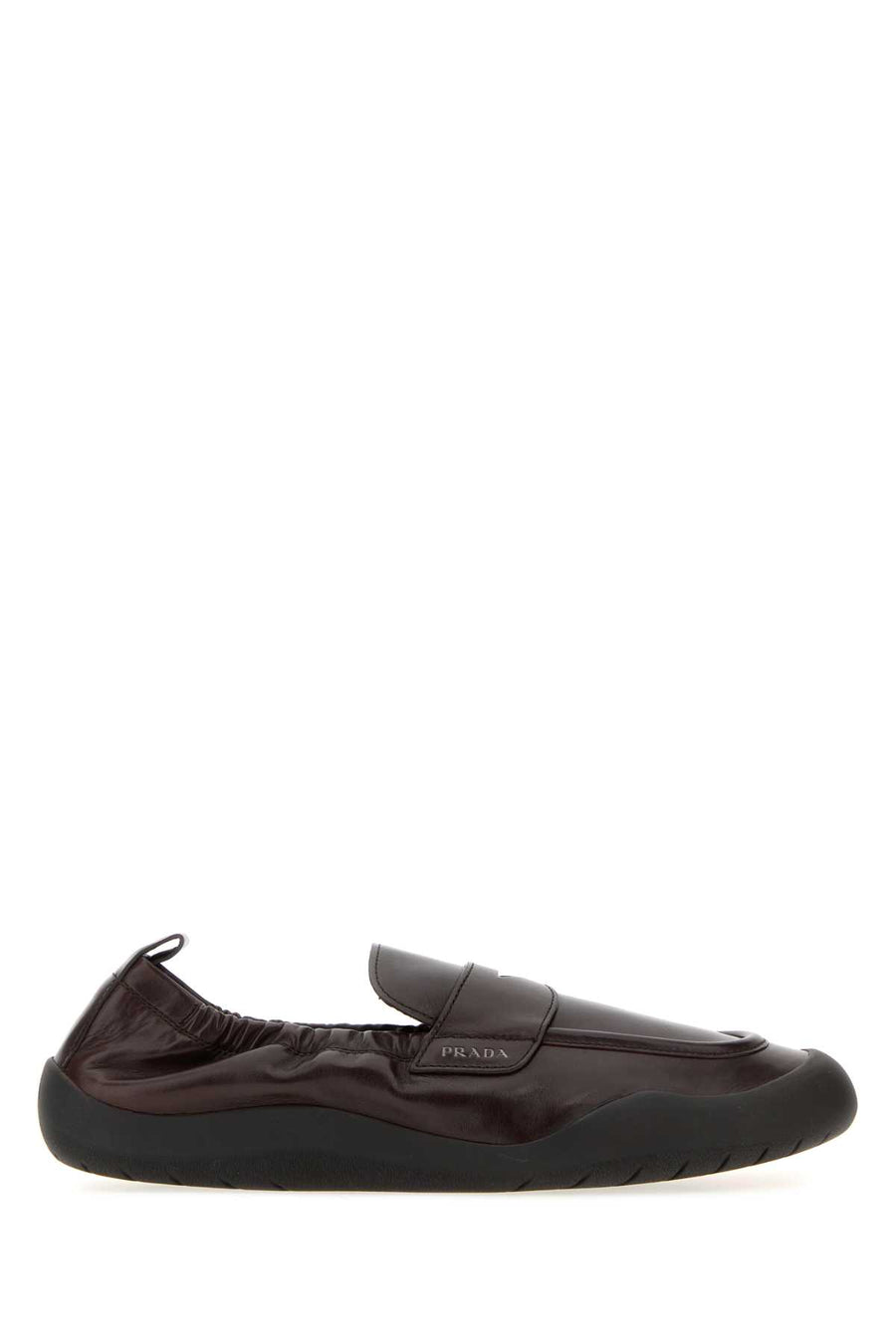 Prada Leggero Exterior: 100% Calf loafer in brown