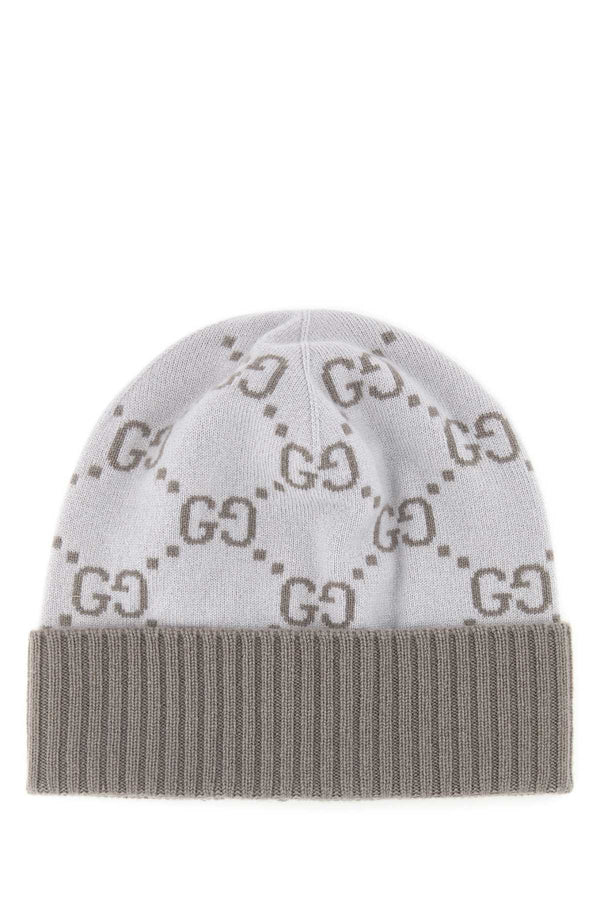 Gucci Nuancie 100% Cashmere beanie in gray