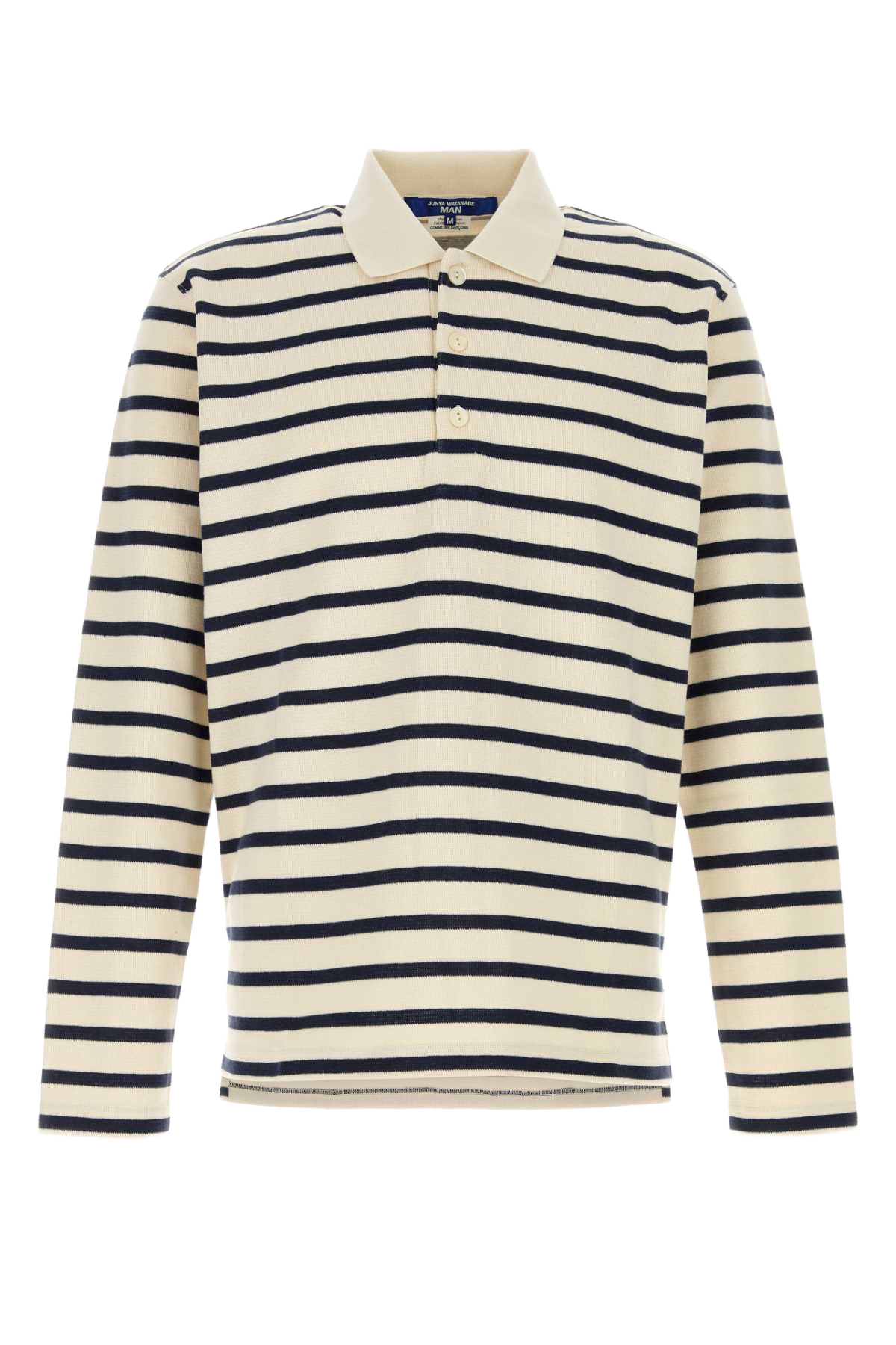 Embroidered Cotton Oversize Polo Shirt Ntrlnavy Exterior: T-shirt