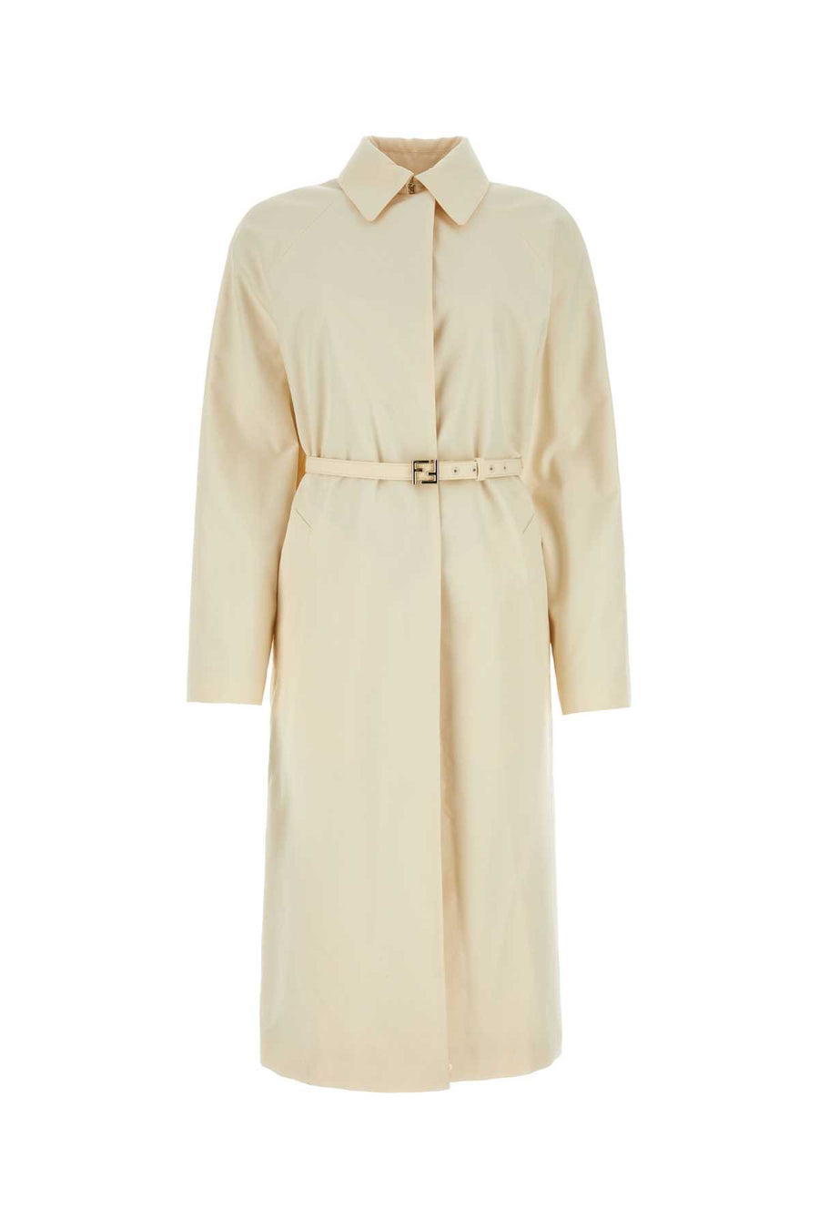 Fendi Exterior: 67% Polyester coat in beige