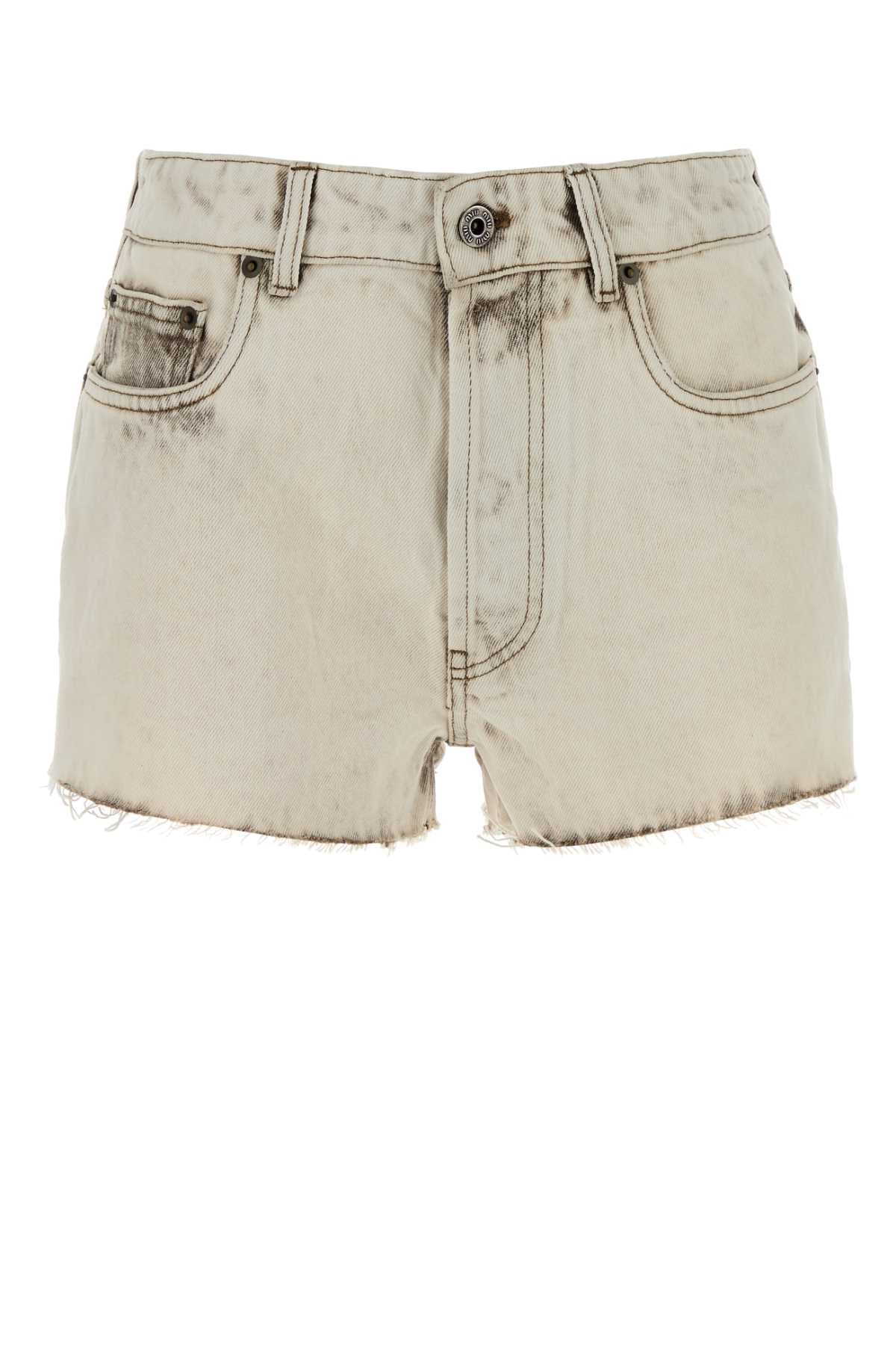 Bianco Exterior: Cotton Short