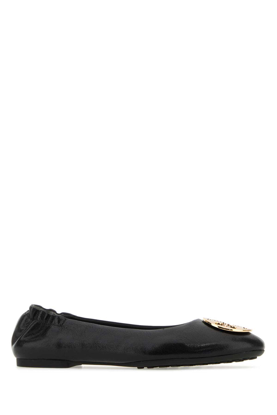 Tory Burch Exterior: 100% Calf flat in black