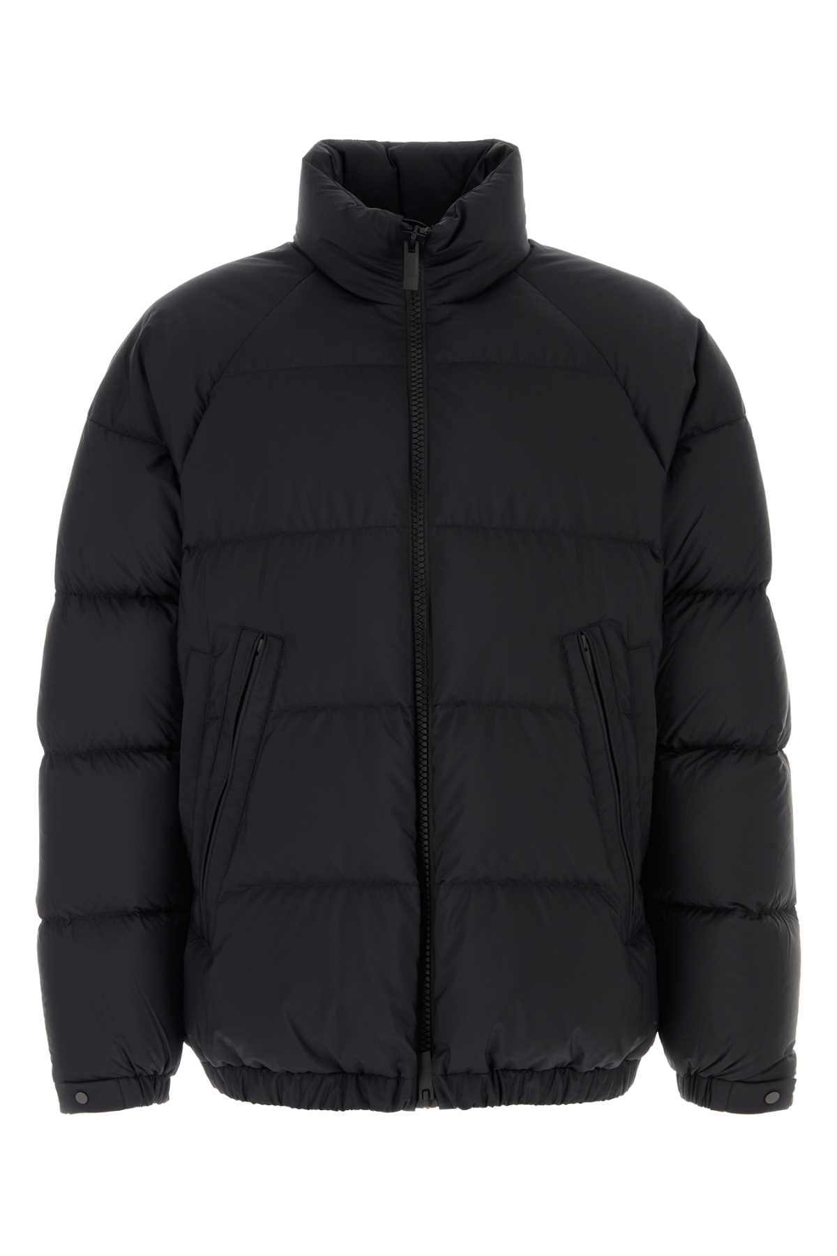 Black Nylon Jouglar Down Jacket 999 Piumini