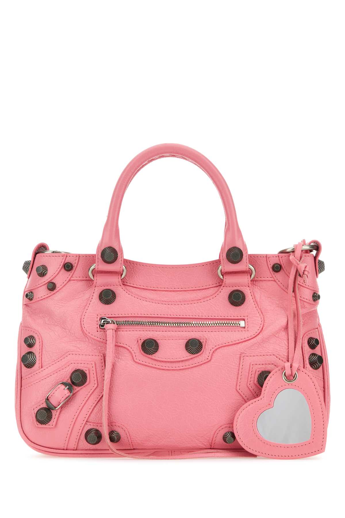 Pink Nappa Leather Neo Cagole Tote M Handbag 5812 Borse A Mano