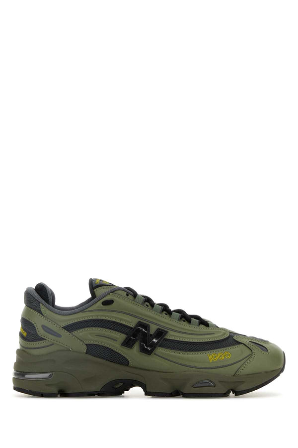 New Balance Exterior: 100% Fabric sneakers in green