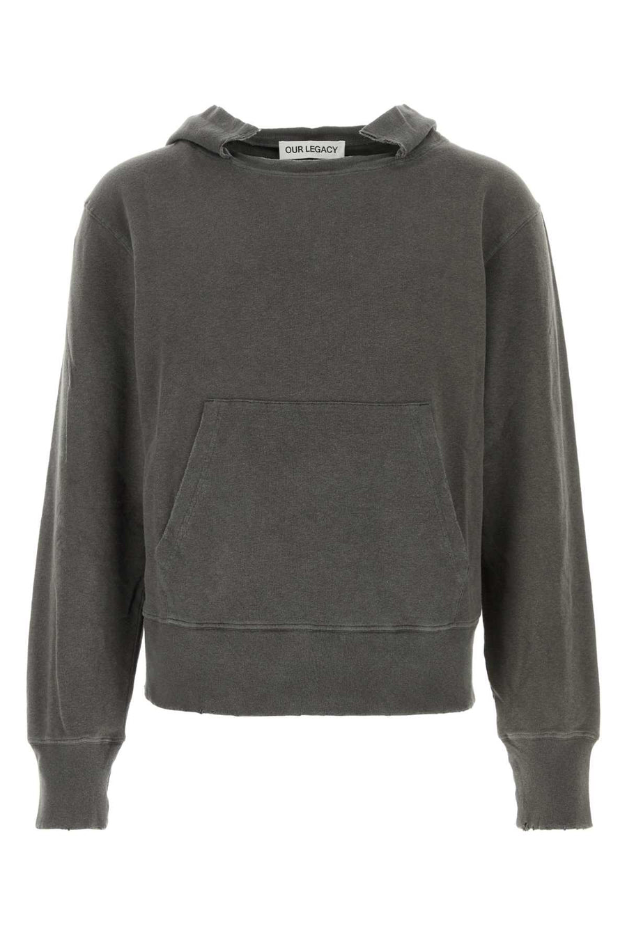 Our Legacy Hoodie 79% Cotton sweatshirt in black