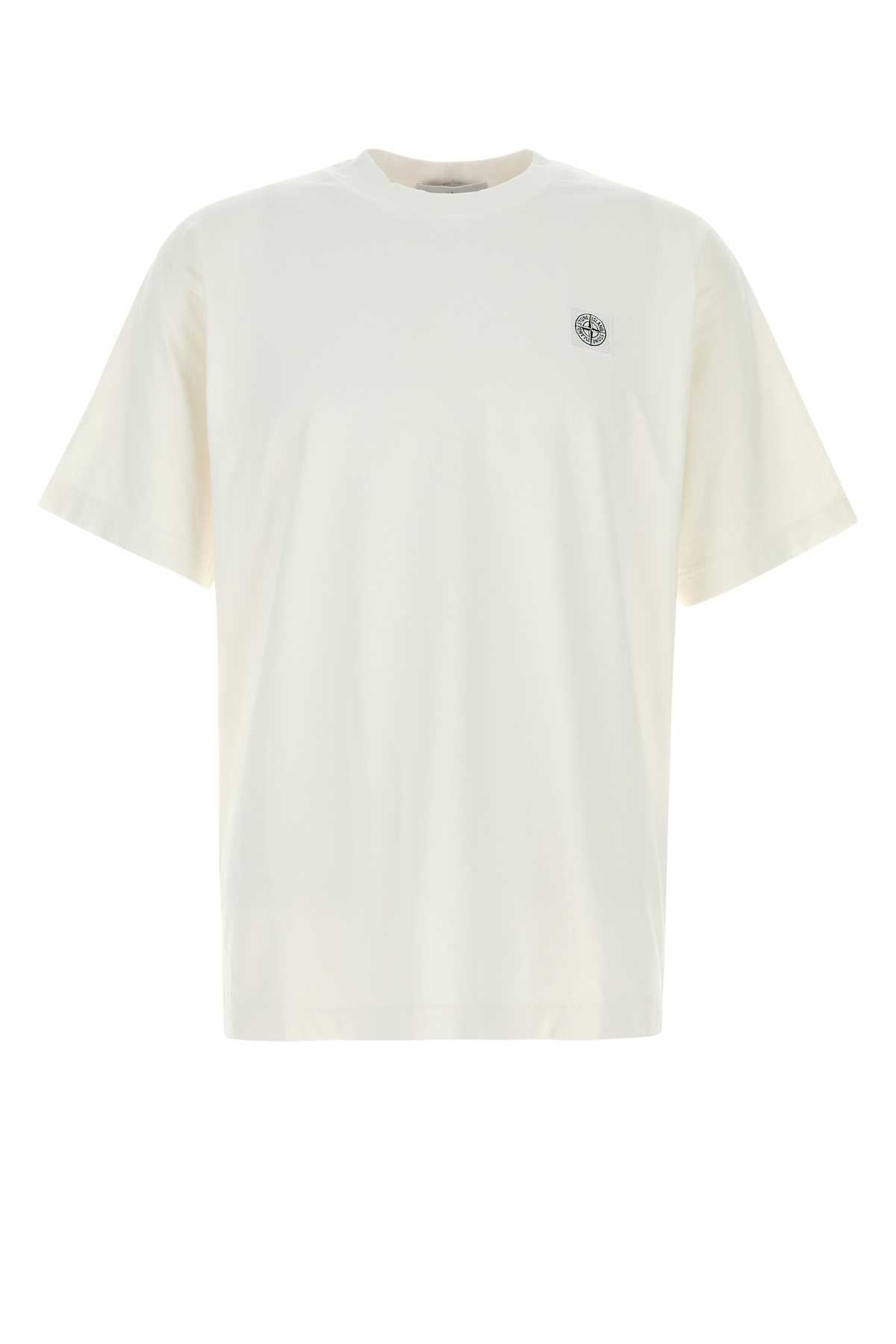 White Garment: Cotton T-shirt