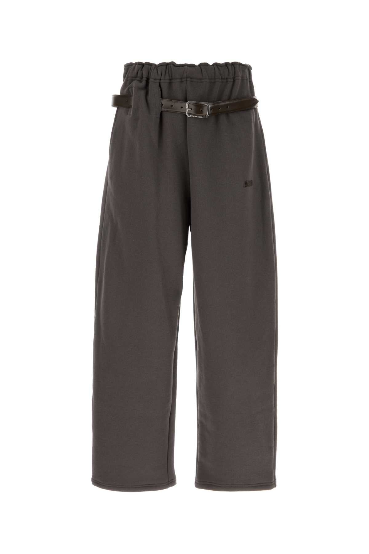 Chocolate Cotton Provincia Joggers 37_brown Exterior: Pantaloni