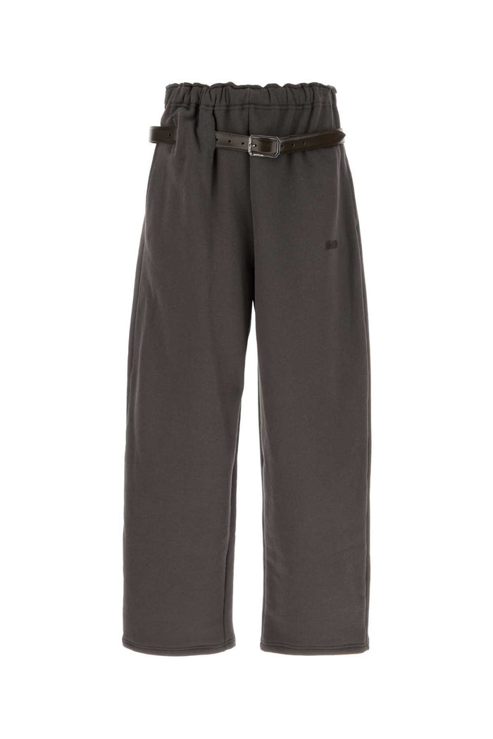 Chocolate Cotton Provincia Joggers 37_brown Exterior: Pantaloni