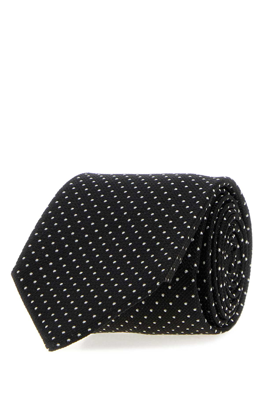 Micro Dots Tie 6cm Blackwhite Cinture
