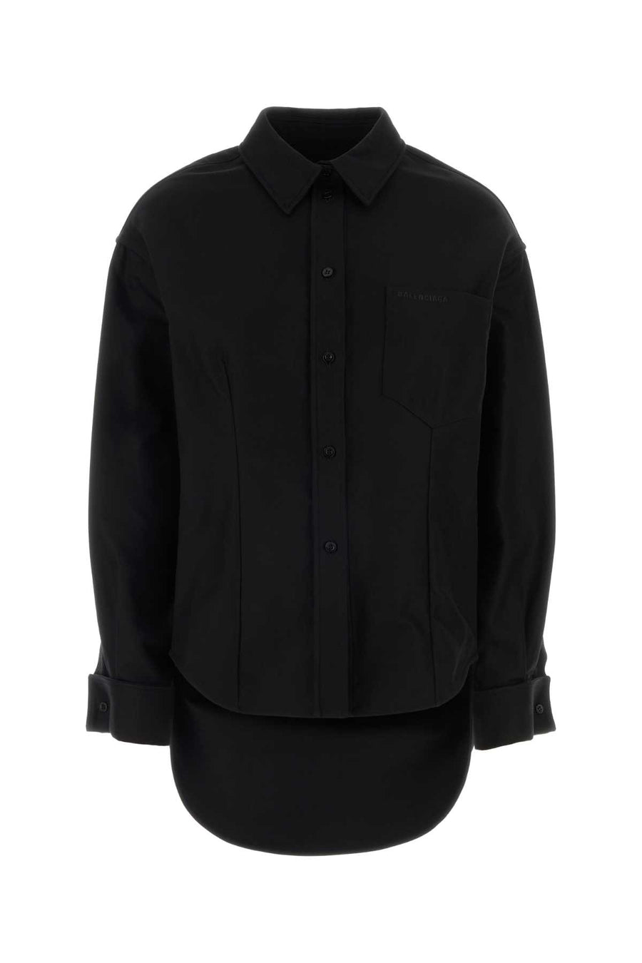 Balenciaga 100% Cotton shirt in black