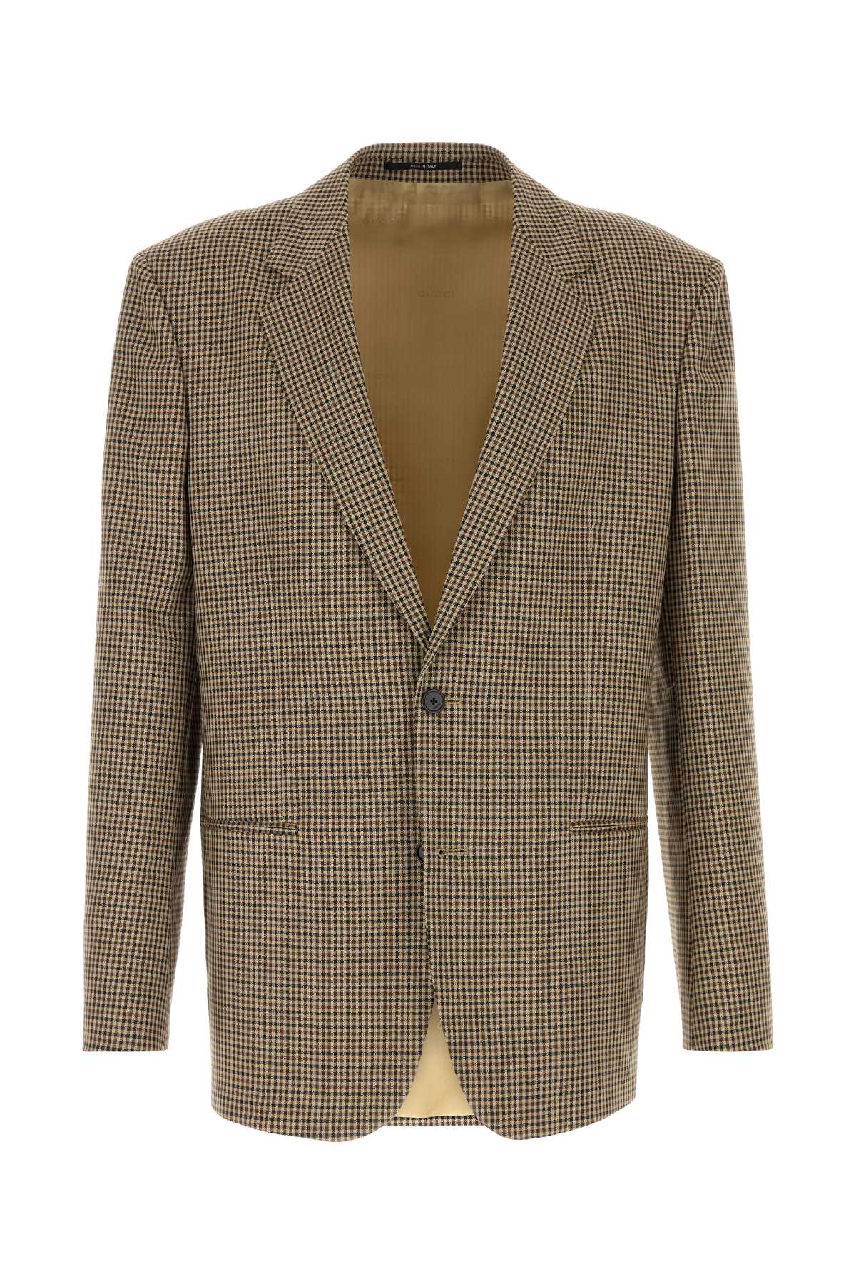 Beigebrownmc Exterior: Wool Lining: Cupro Giacche E Gilet