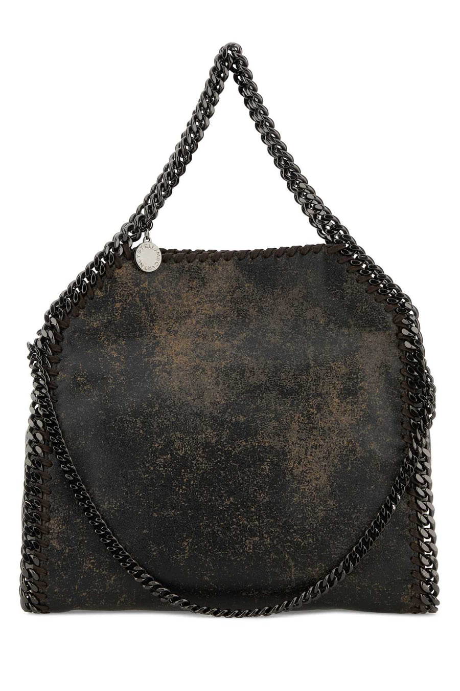 Dark Brown Alter Suede Mini Falabella Handbag 2801 Borse A Mano