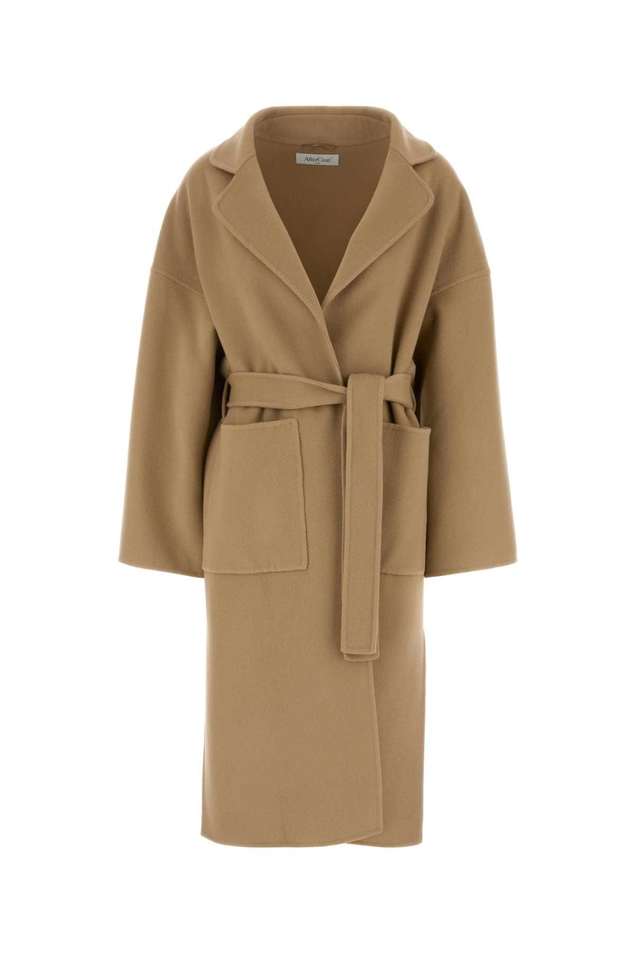 Aftercoat Exterior: 90% Wool coat in beige