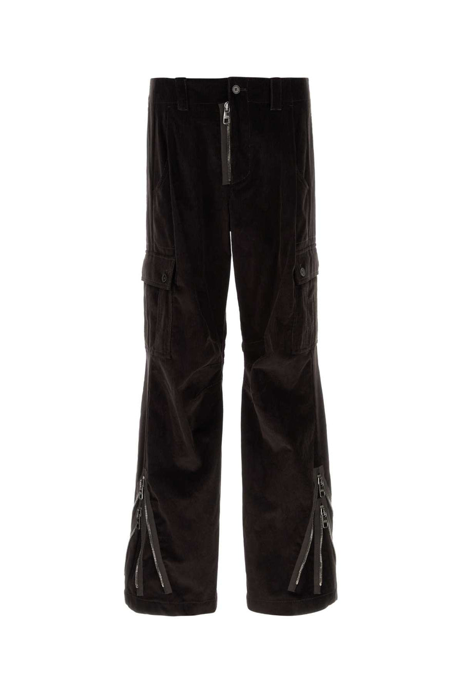 Dolce & Gabbana 100% Cotton cargo pants in brown