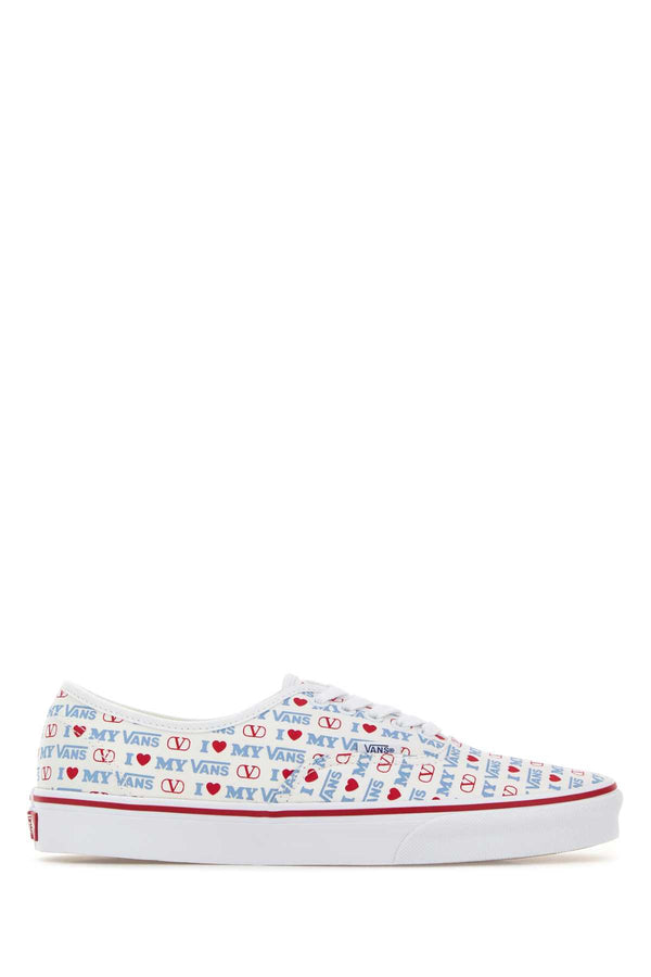 Valentino Garavani Valentino Exterior: 100% Fabric; Interior: 100% Fabric; Sole: Rubber sneaker in white