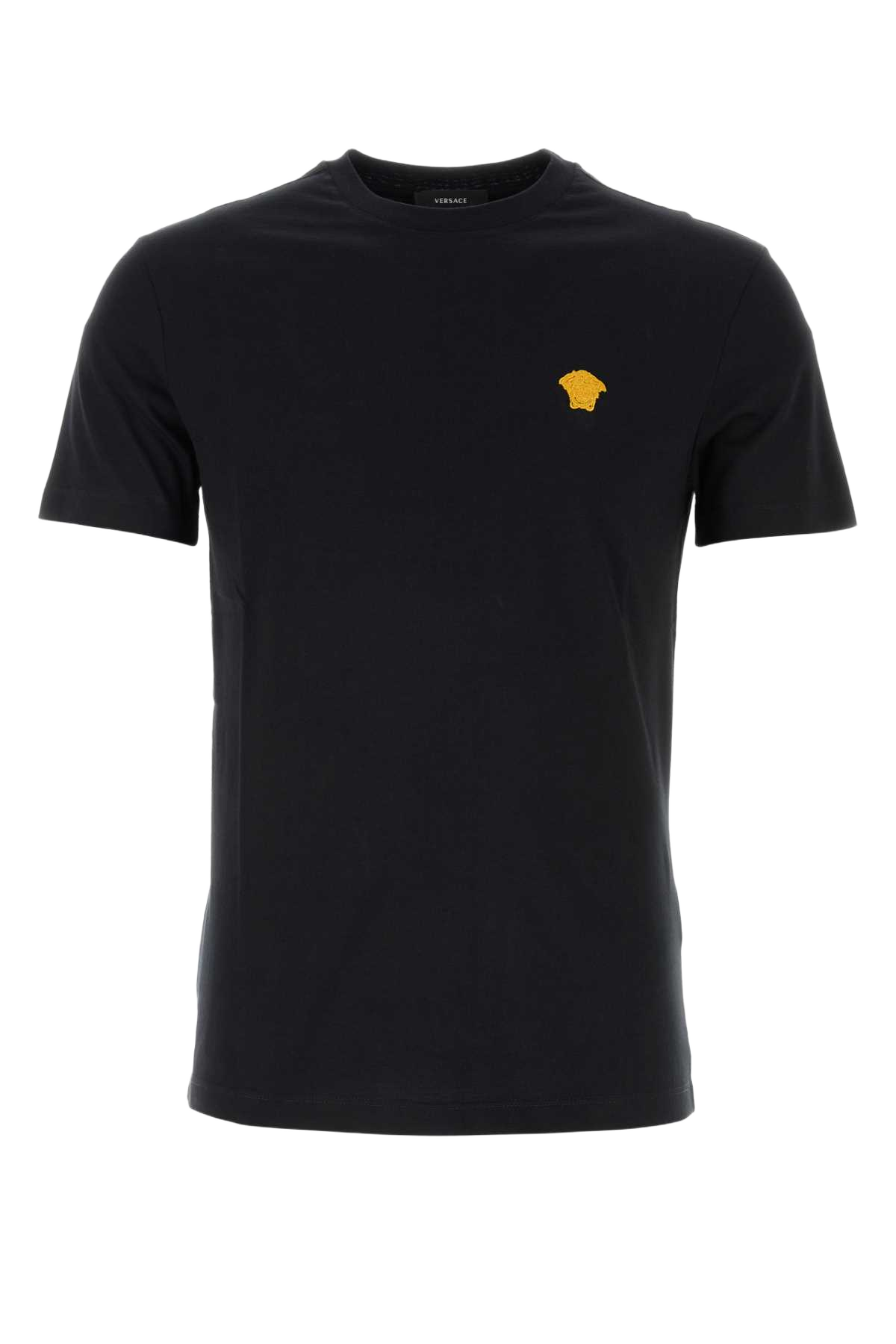 Black Cotton T-Shirt Nero