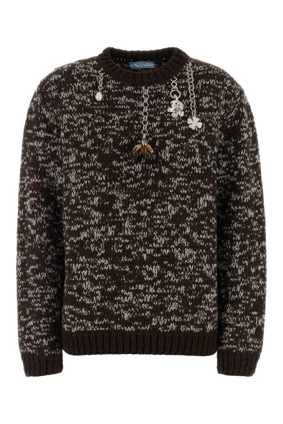 Prada Wool sweater in brown