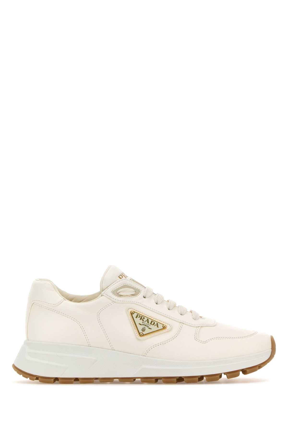 Avorio Lambleather Sneaker
