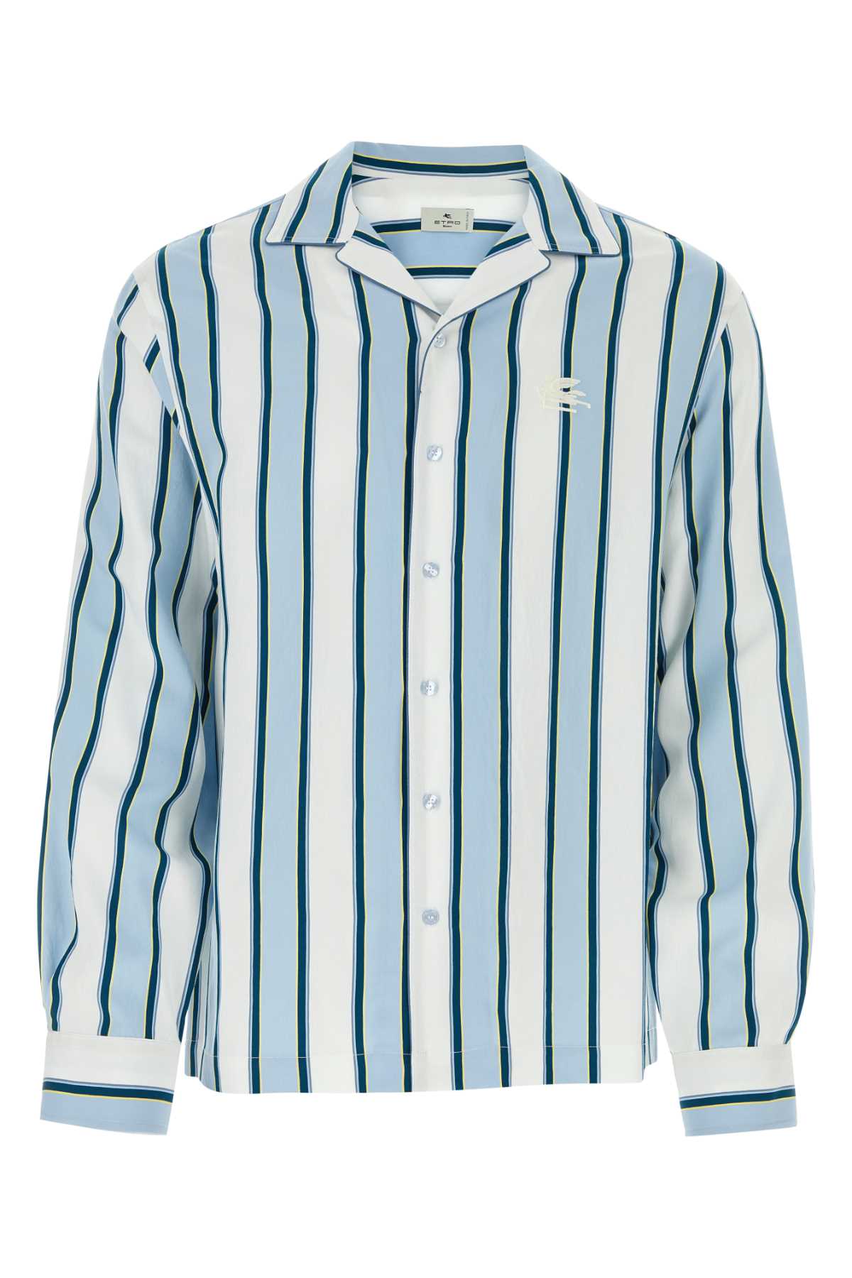 Blue Exterior: Viscose Nylon Camicie