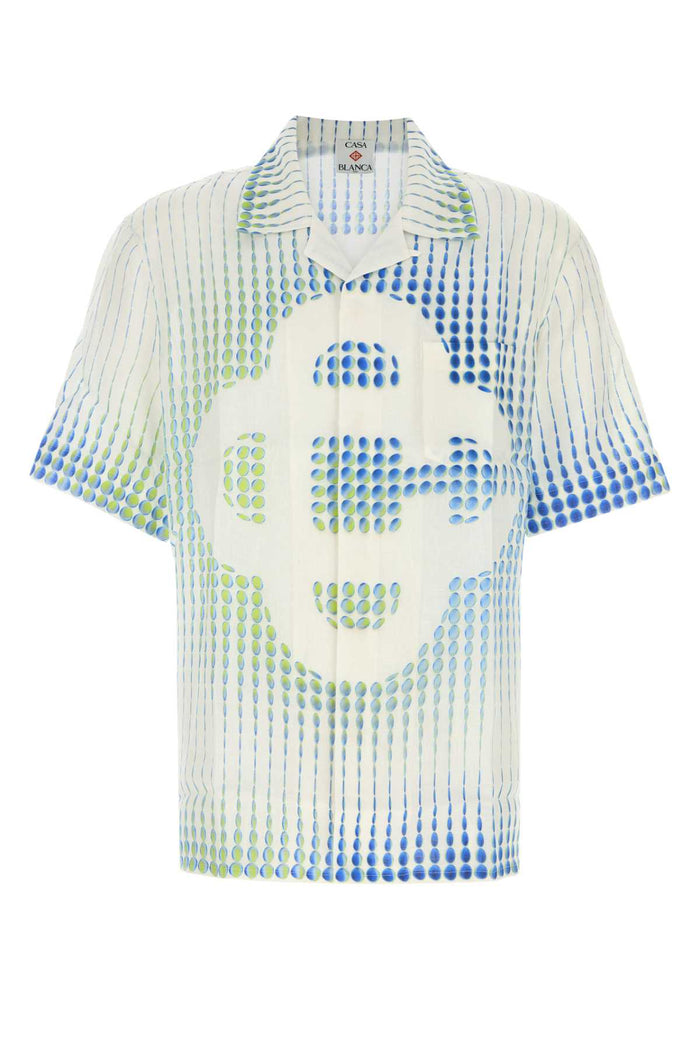Msp26sh00305 Dots Exterior: Linen Camicie