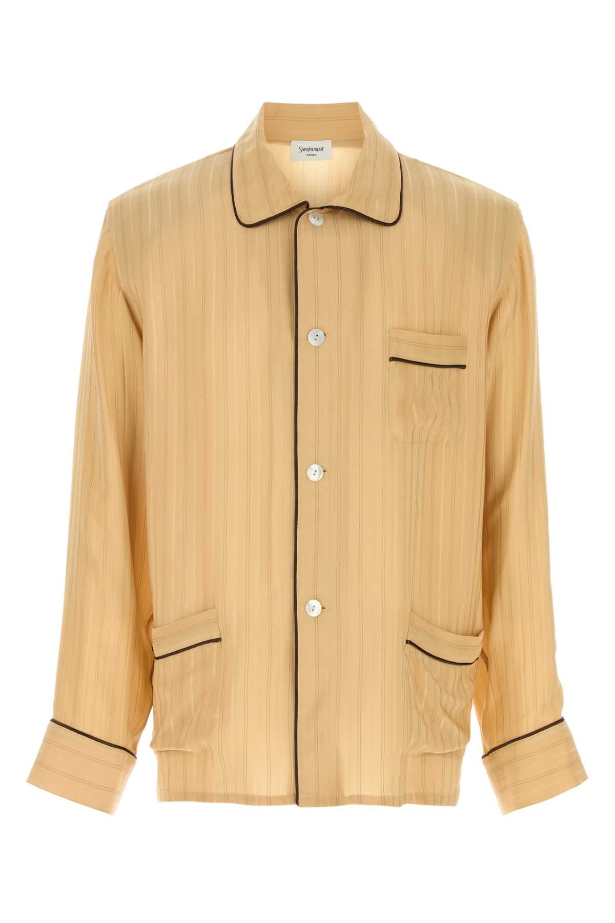 Nudetaupe Exterior: Silk Camicie