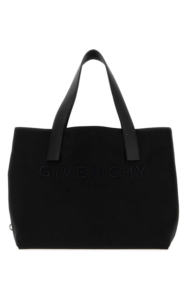 Black Canvas Givenchy Cargo Shopping Bag Exterior: Nylon Acrylic Borse A Mano