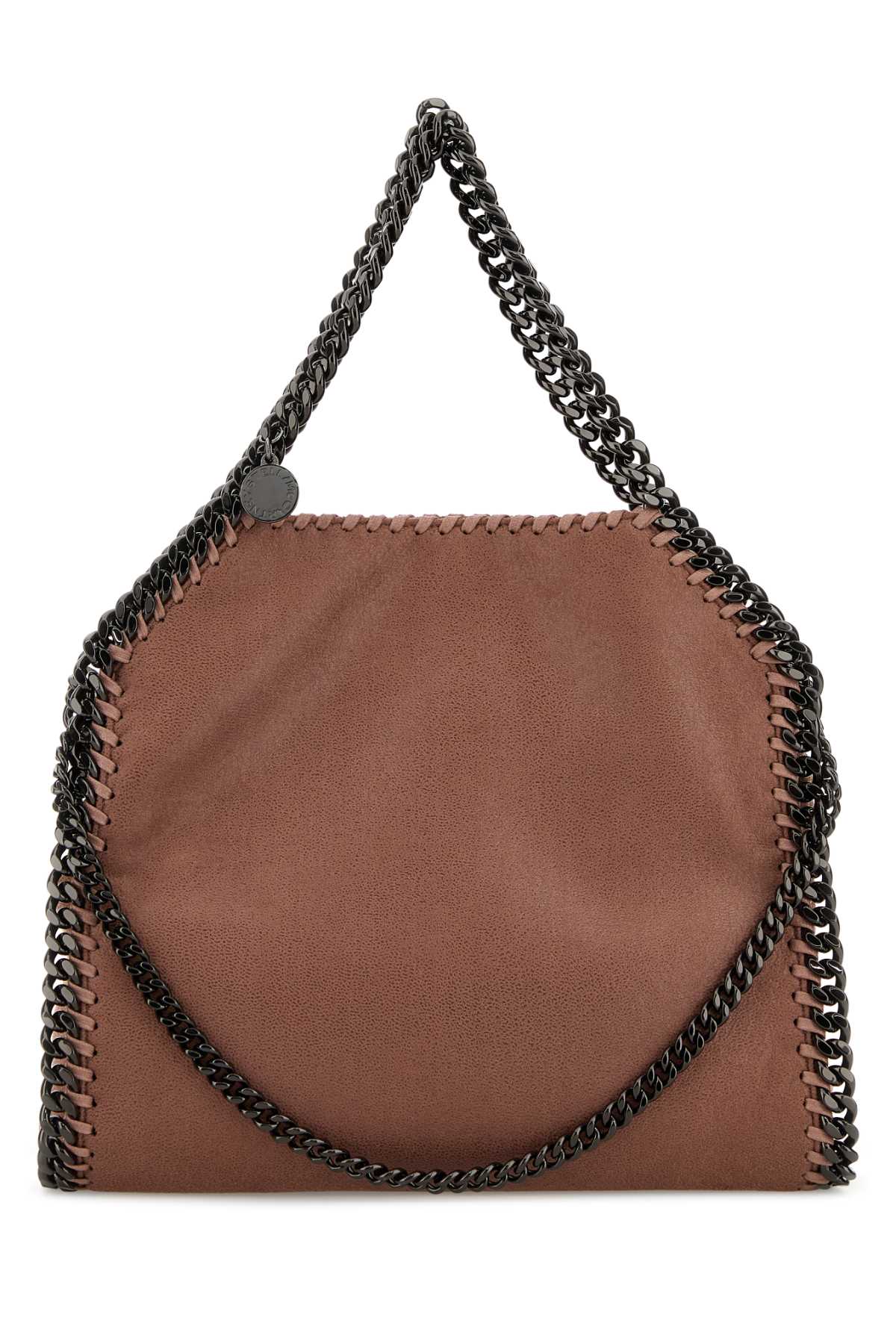 Dark Pink Shaggy Deer Mini Falabella Handbag Sienna Polyester Borse A Mano