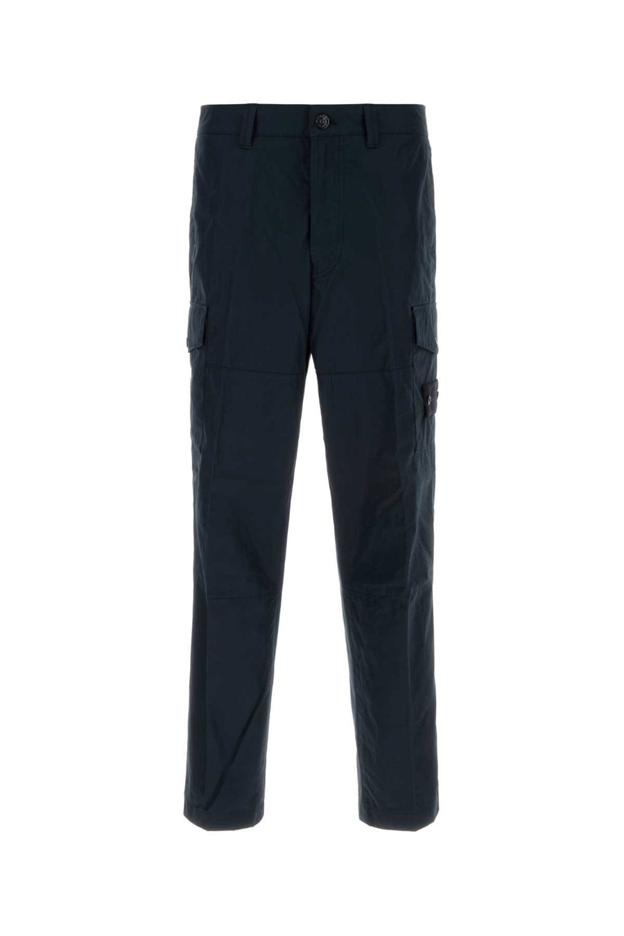 Stone Island 100% Cotton cargo pants in navy