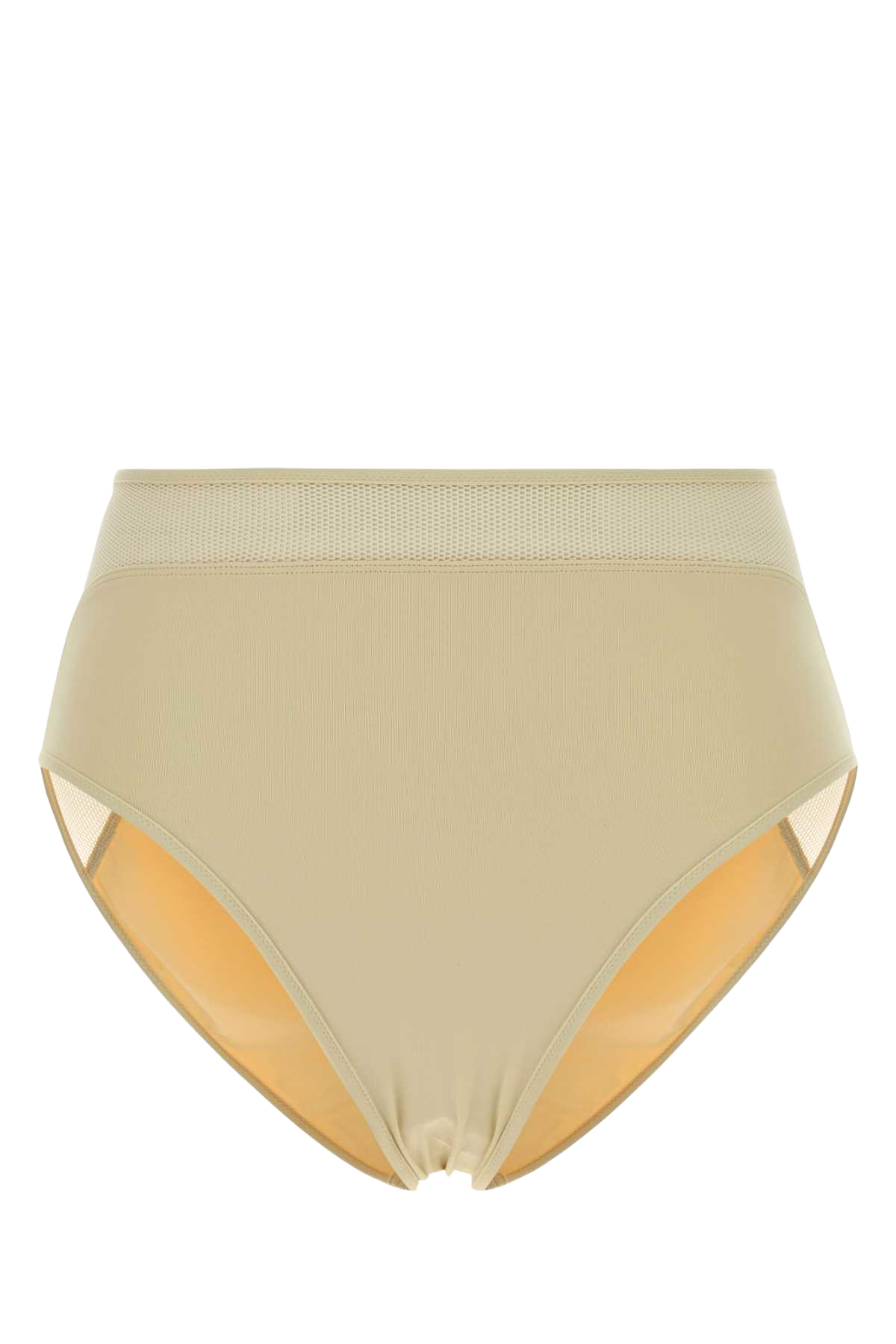 Ivory Stretch Nylon Gloire Bikini Bottom Panama Costumi Da Bagno