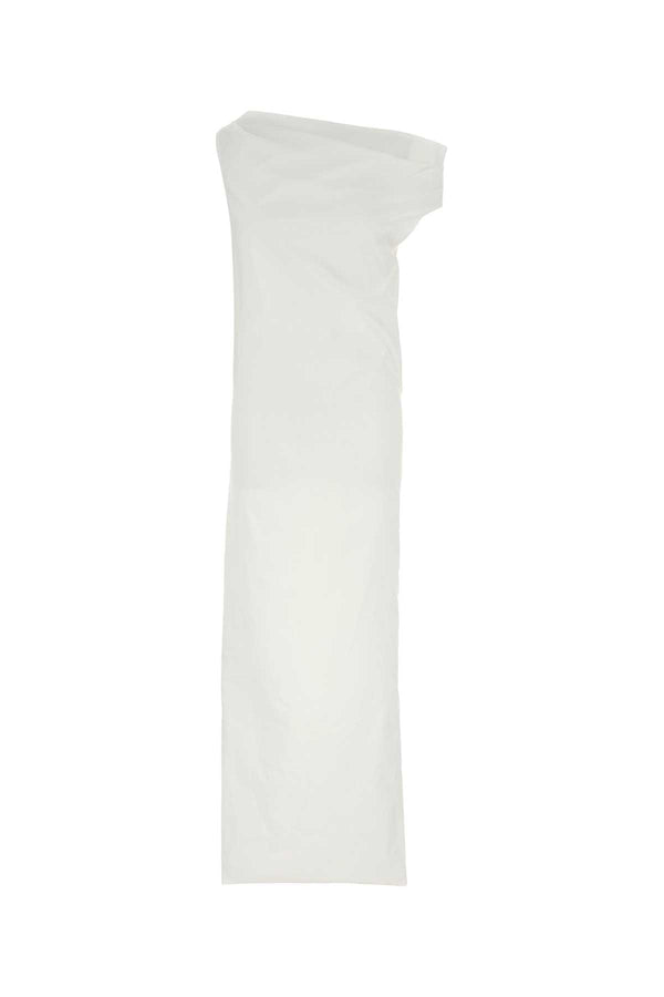 Armarium Long Exterior: 56% Cotton 44% Elastomultiester; Lining: 100% Cotton dress in white