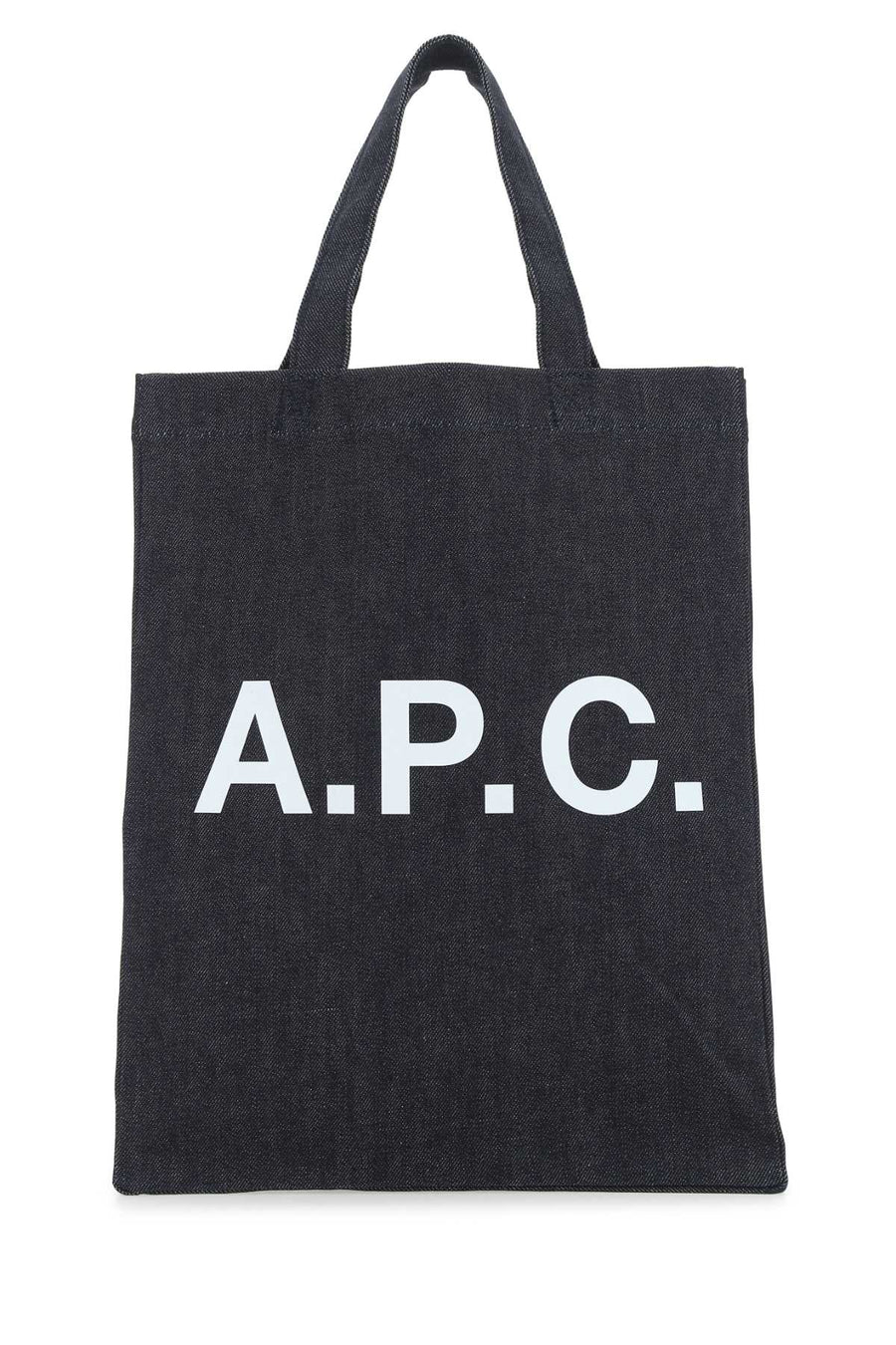 A.P.C. 98% Cotton tote bag in navy